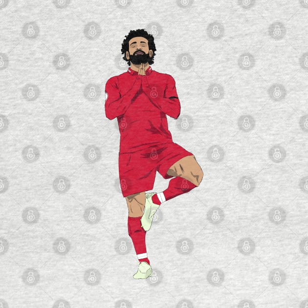 Mohamed Salah Yoga Goal Celebration by WalkDesigns